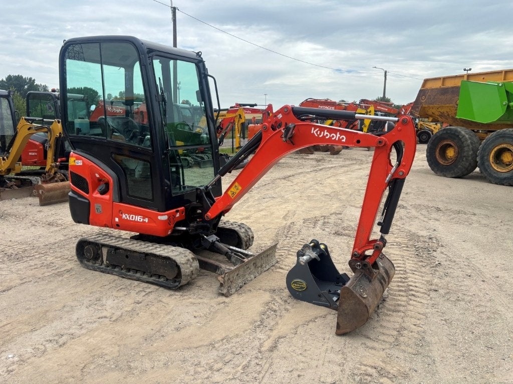 mini-pelle Kubota KX016-4 (2 462 heures), Enlèvement, Excavatrice