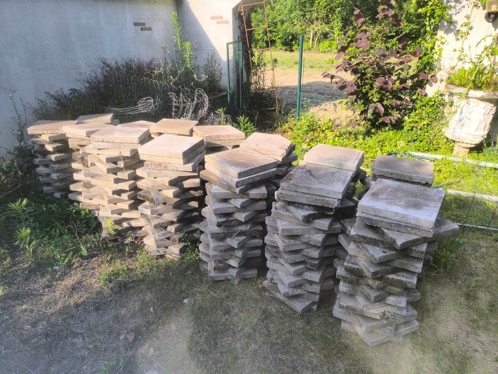 Cement dal gratis, Ophalen, Gebruikt, Overige typen, 10 m² of meer