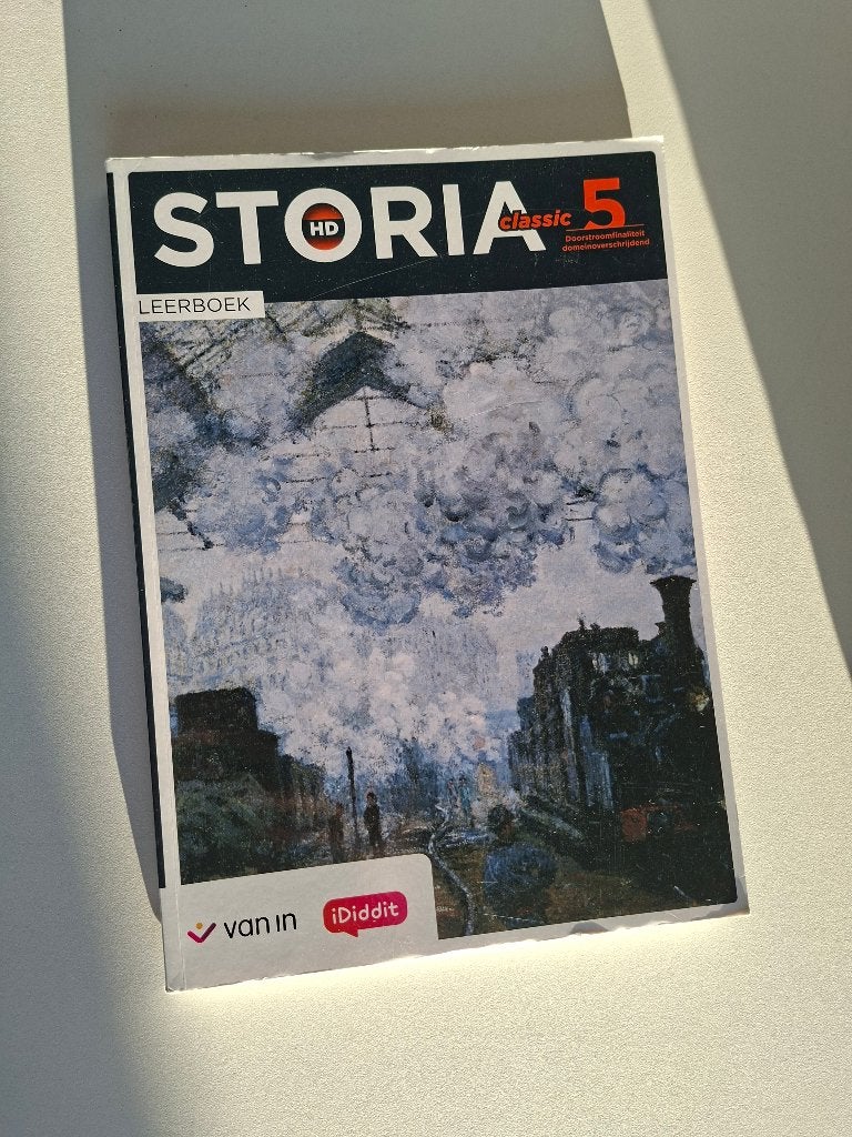 Storia classic 5 leerboek, Ophalen of Verzenden, Zo goed als nieuw, ASO, Geschiedenis