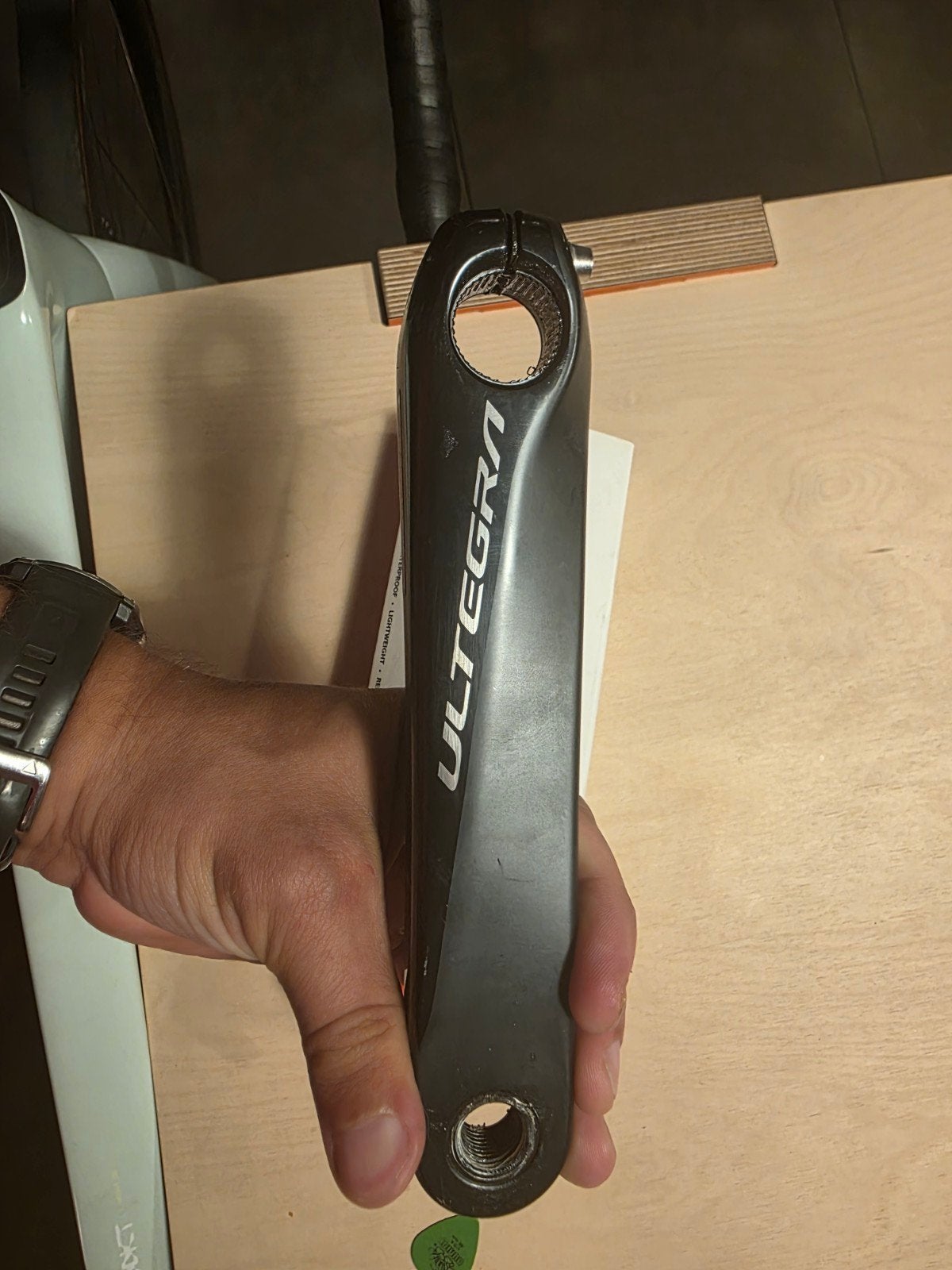 4iii powermeter Ultegra (172,5mm), Vélos & Vélomoteurs, Vélos Pièces, Acier, Enlèvement, Utilisé, Racefiets