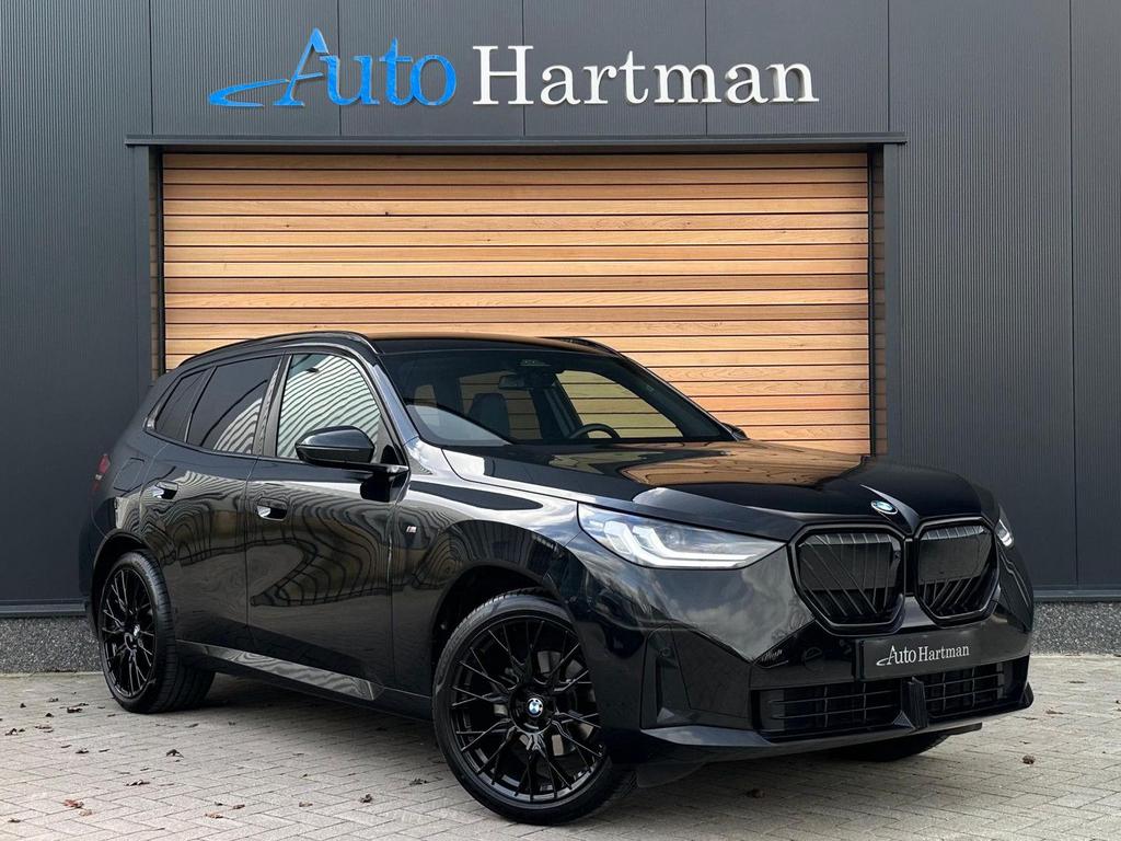 BMW X3 20 xDrive M-Sport PANO|ACC|LEDER|TREKHAAK|360CAM, Automaat, Zwart, Zwart, Bedrijf