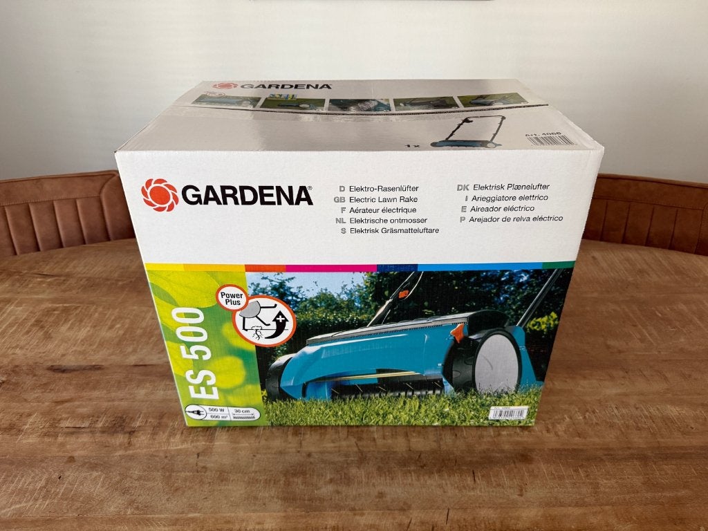 Gardena ES500 Elektrische Gazonbeluchter/Verticuteermachine, Ophalen of Verzenden, Nieuw, Elektrisch, Gardena