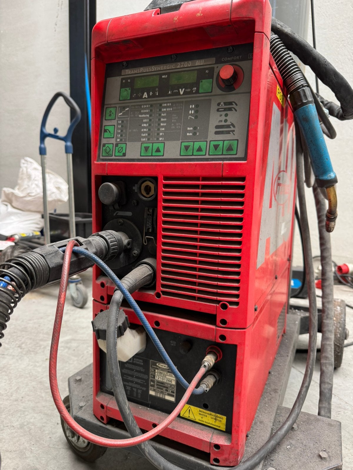 MIG  Fronius TransPulse 2700 Alu edition, Enlèvement, Utilisé, 150 à 250 ampères, Autres types