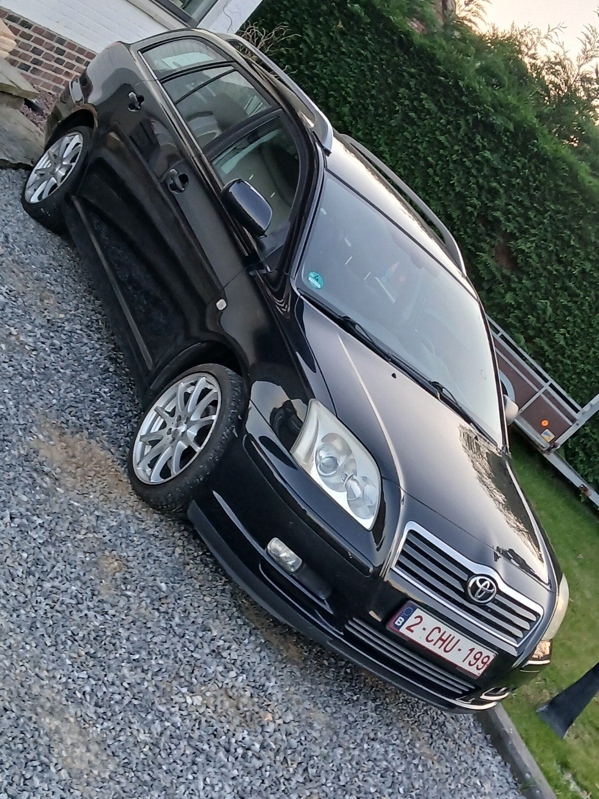 Toyota Avensis VVTi 2.0, Voorwielaandrijving, Stof, Avensis, Zwart