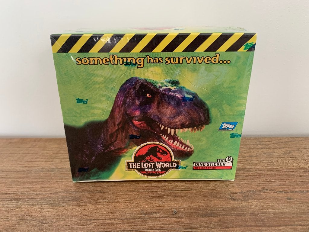 Topps Jurassic Park: The Lost World 1997 -Nieuw en verzegeld, Ophalen of Verzenden, Nieuw, Film, Foto of Kaart