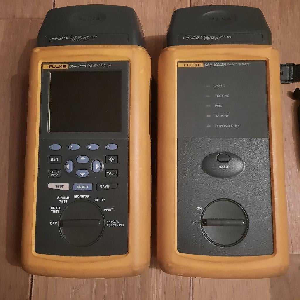 Fluke DSP 4000, Ophalen, Zo goed als nieuw, Elektriciteit