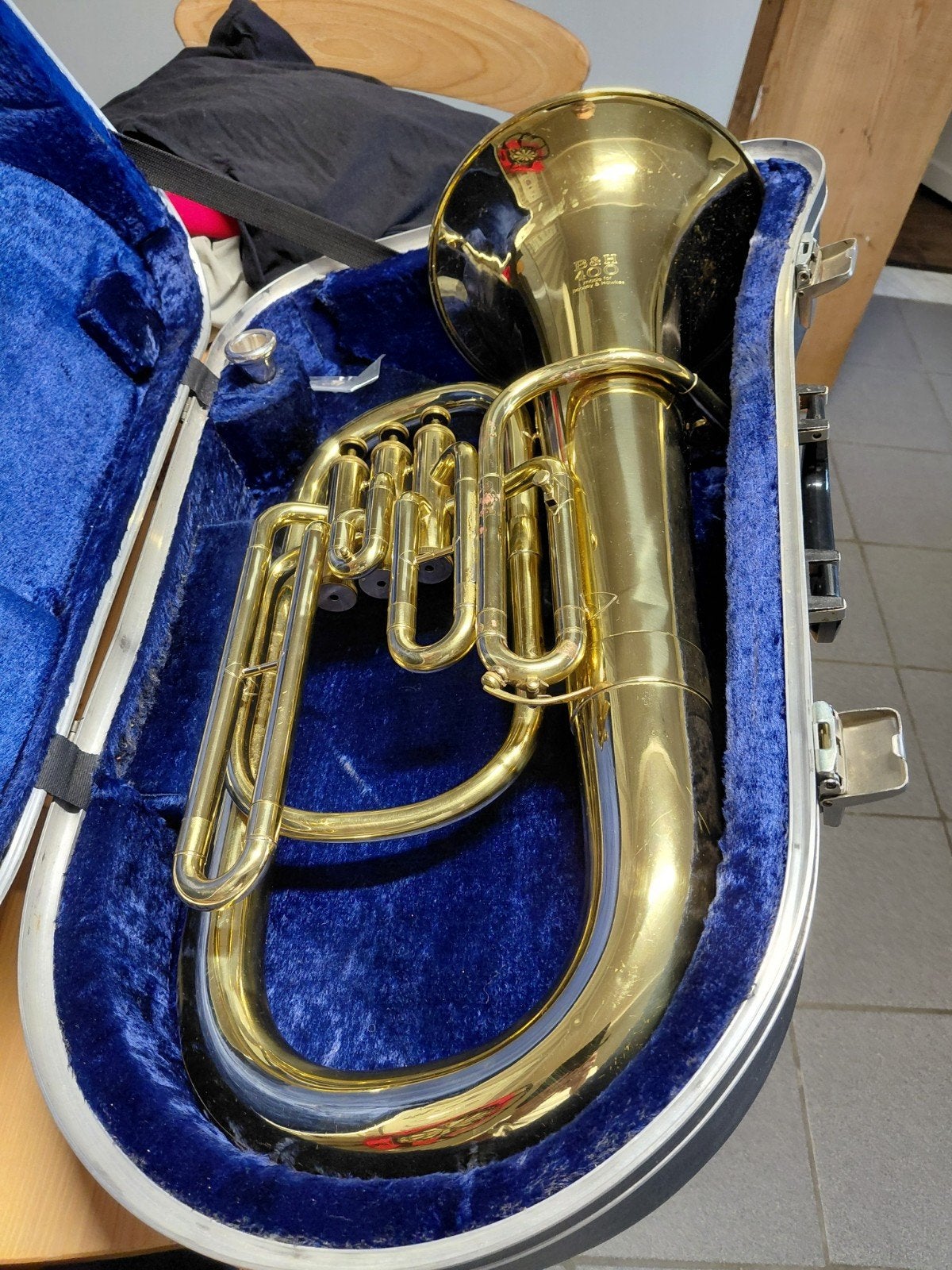 tuba eufonium  b&h ,boosey & hawkes 400, Muziek en Instrumenten, Ophalen