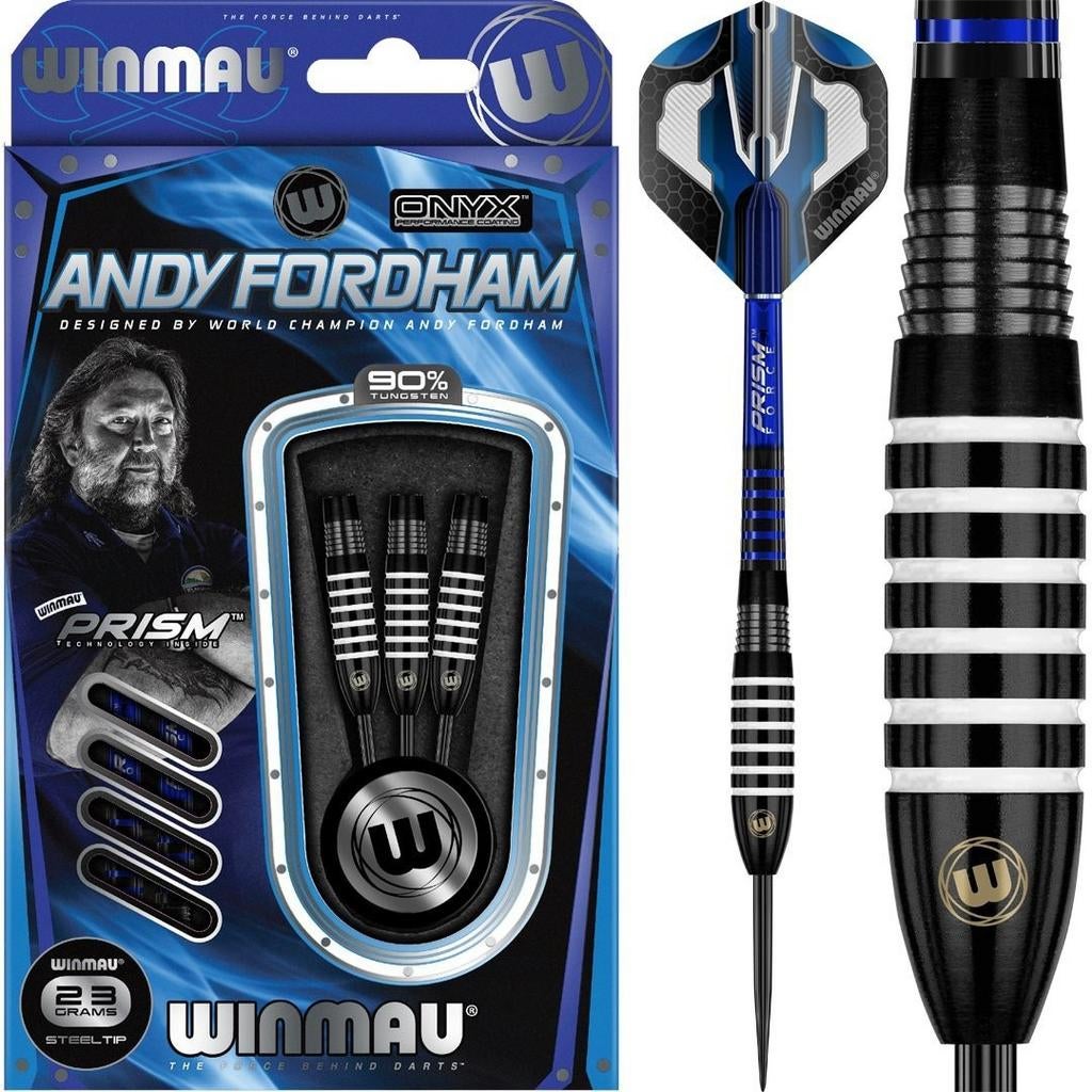 Winmau Andy Fordham Darts Set – 25g + extra flights & sha, Sport en Fitness, Darts, Ophalen of Verzenden, Flights