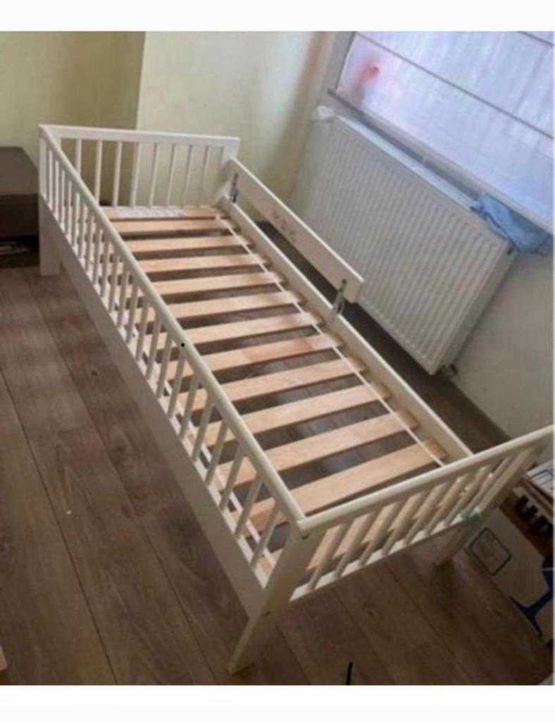 Lit enfant, Kinderen en Baby's, Kinderkamer | Bedden, Ophalen, Zo goed als nieuw, Matras