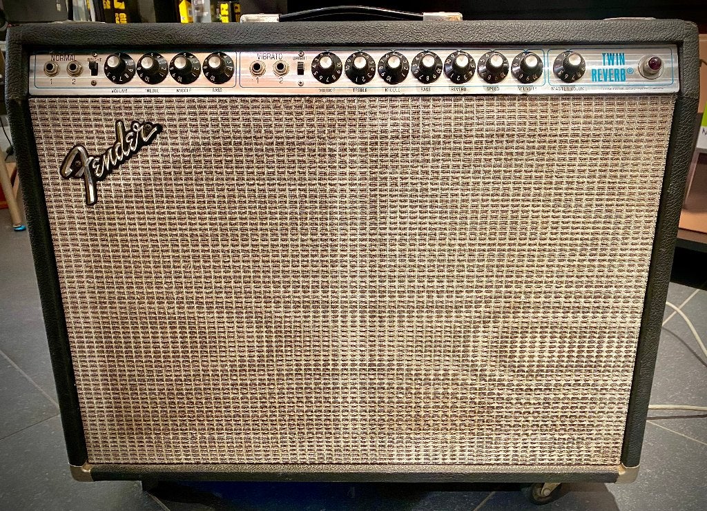 FENDER - TWIN REVERB 1977, Muziek en Instrumenten, Ophalen, Gebruikt, Gitaar, 100 watt of meer