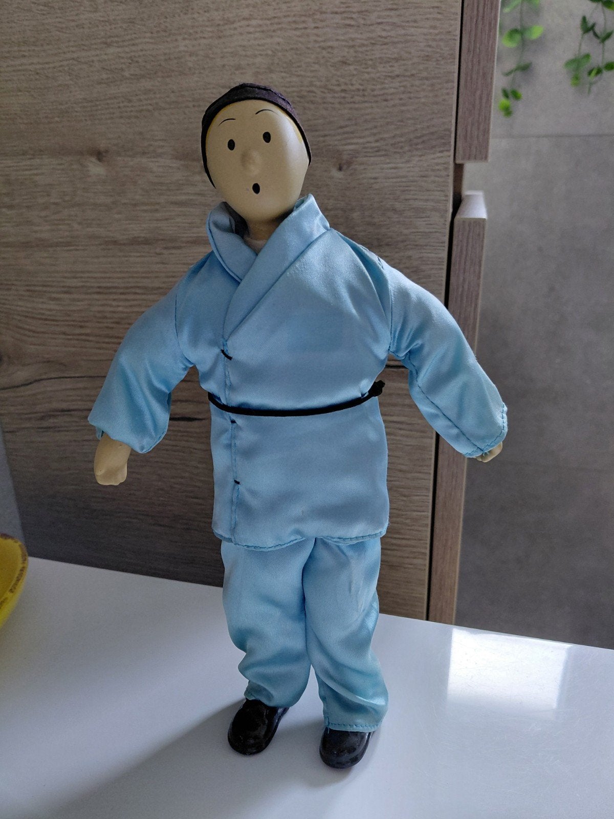 Vintage kuifje figuur, Enlèvement