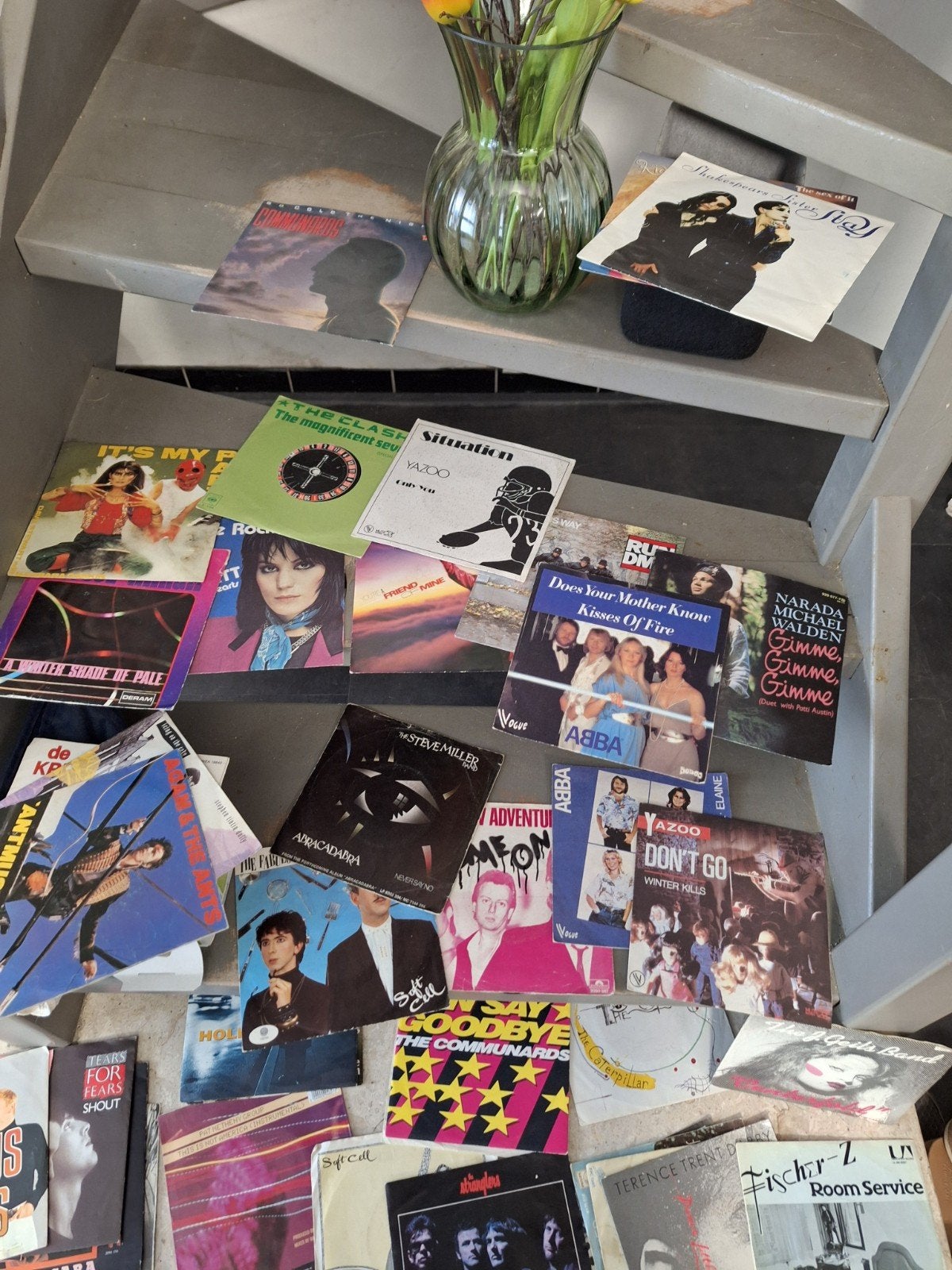 disques vinyles annee 80, Enlèvement, Pop