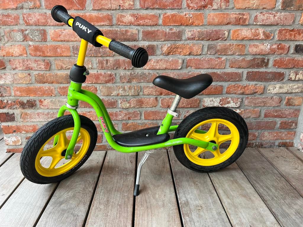 Puky loopfiets LR1 kiwi groen met poot 2-5 jaar, Ophalen, Zo goed als nieuw