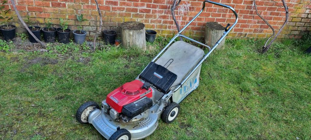 Grasmaaier HONDA zeer goed staat geen zelftrekker, Tuin en Terras, Ophalen