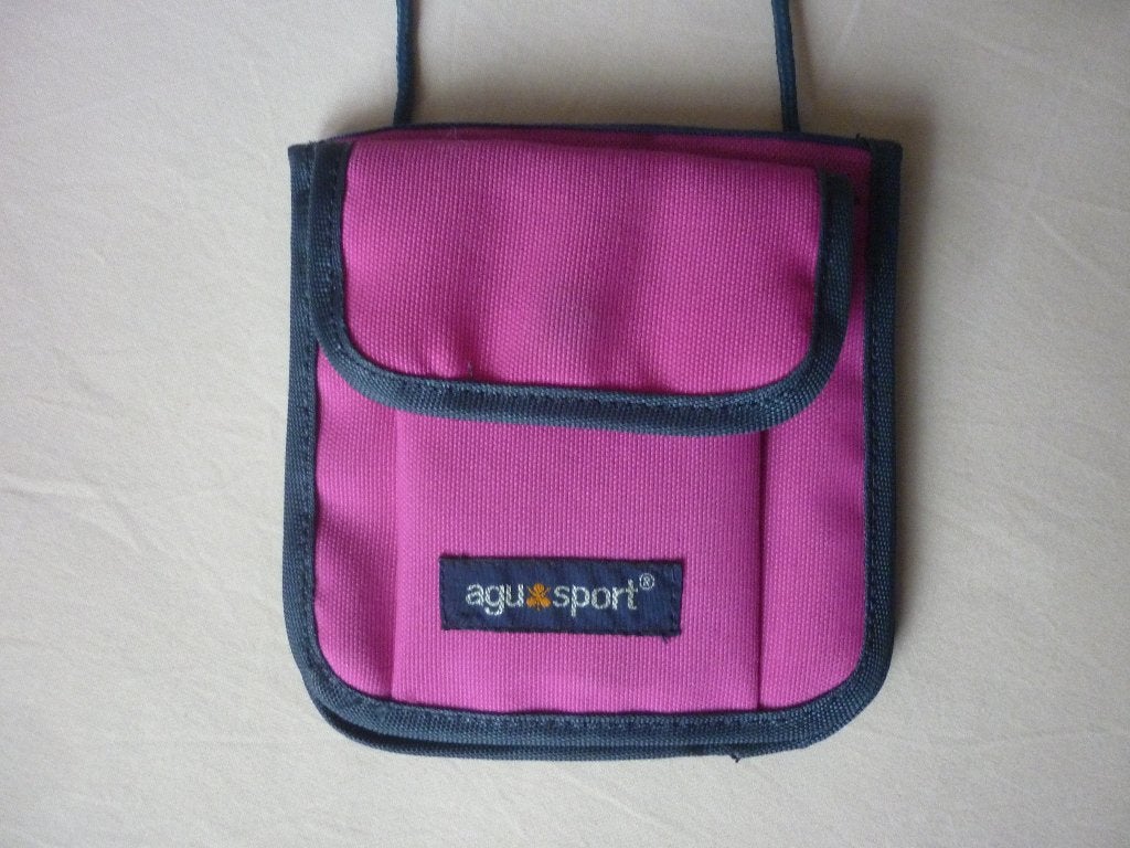 Nekportemonnee Agu Sport, Handtassen en Accessoires, Ophalen of Verzenden, Nieuw, Paars, Overige merken