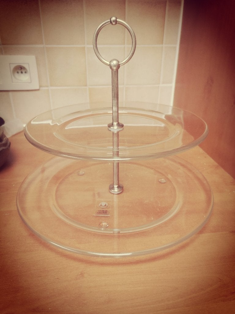 Glazen étagère 27 cm, Ophalen