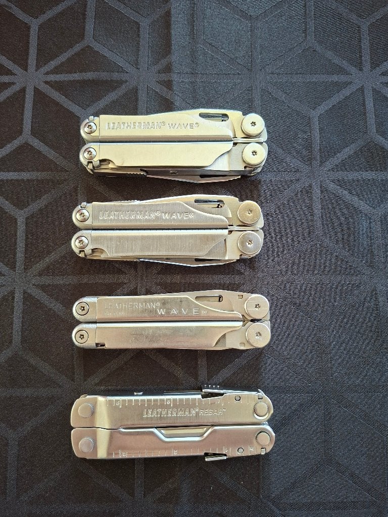 Lot de 4 pinces multifonctions Leatherman, Bricolage & Construction, Enlèvement, Comme neuf, Outil multifonction, Autres marques