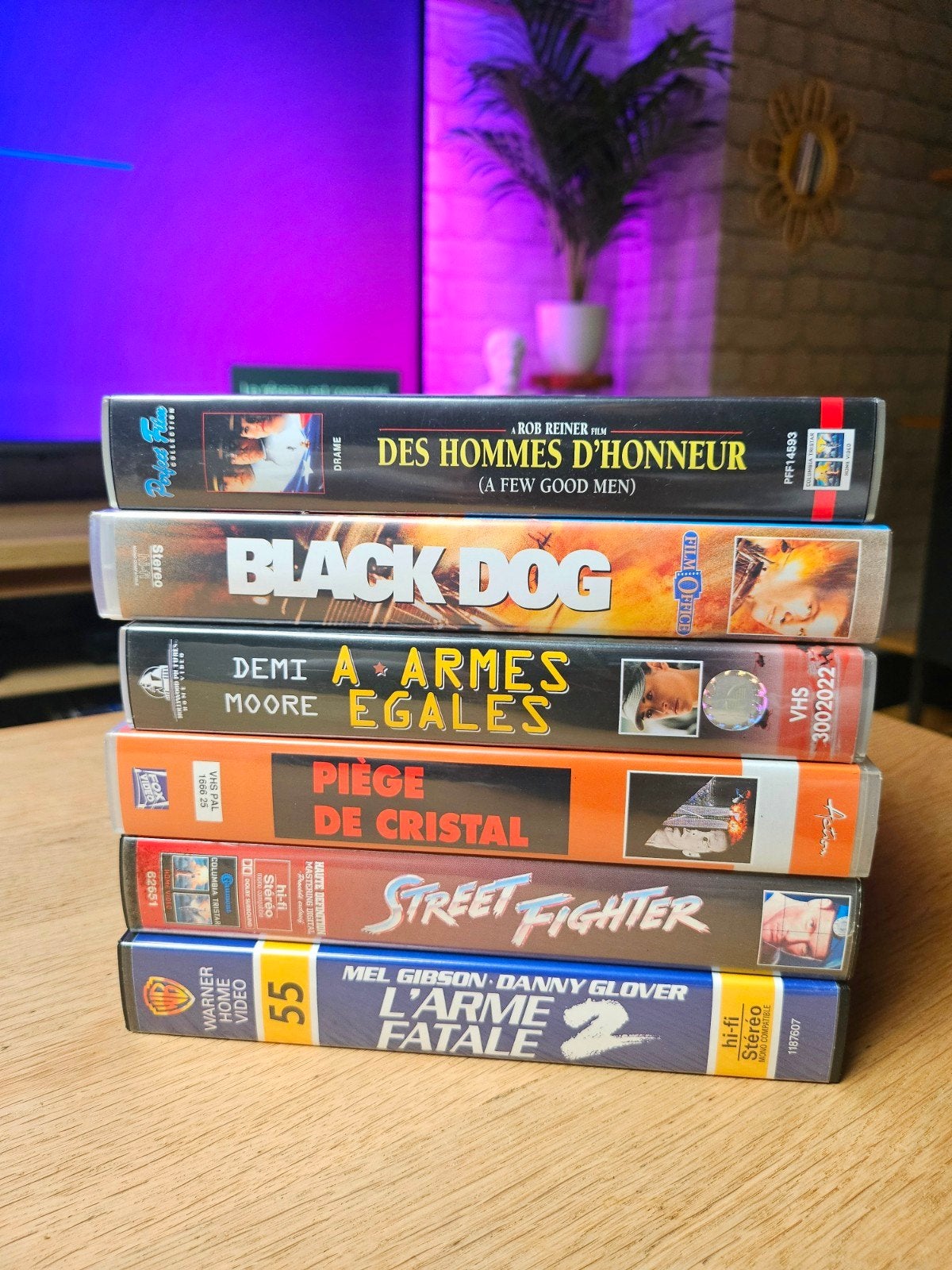 VHS 100 % ACTION 80/90s, Enlèvement ou Envoi, Comme neuf, Action et Aventure, VHS