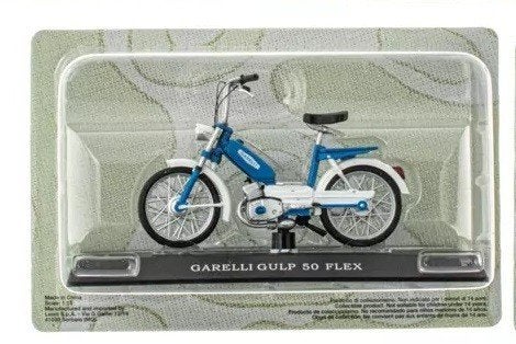 1:18 Leo Models Moto Mobylettes Italie Garelli Gulp 50 Flex, Ophalen of Verzenden, Nieuw, Motor, Overige merken