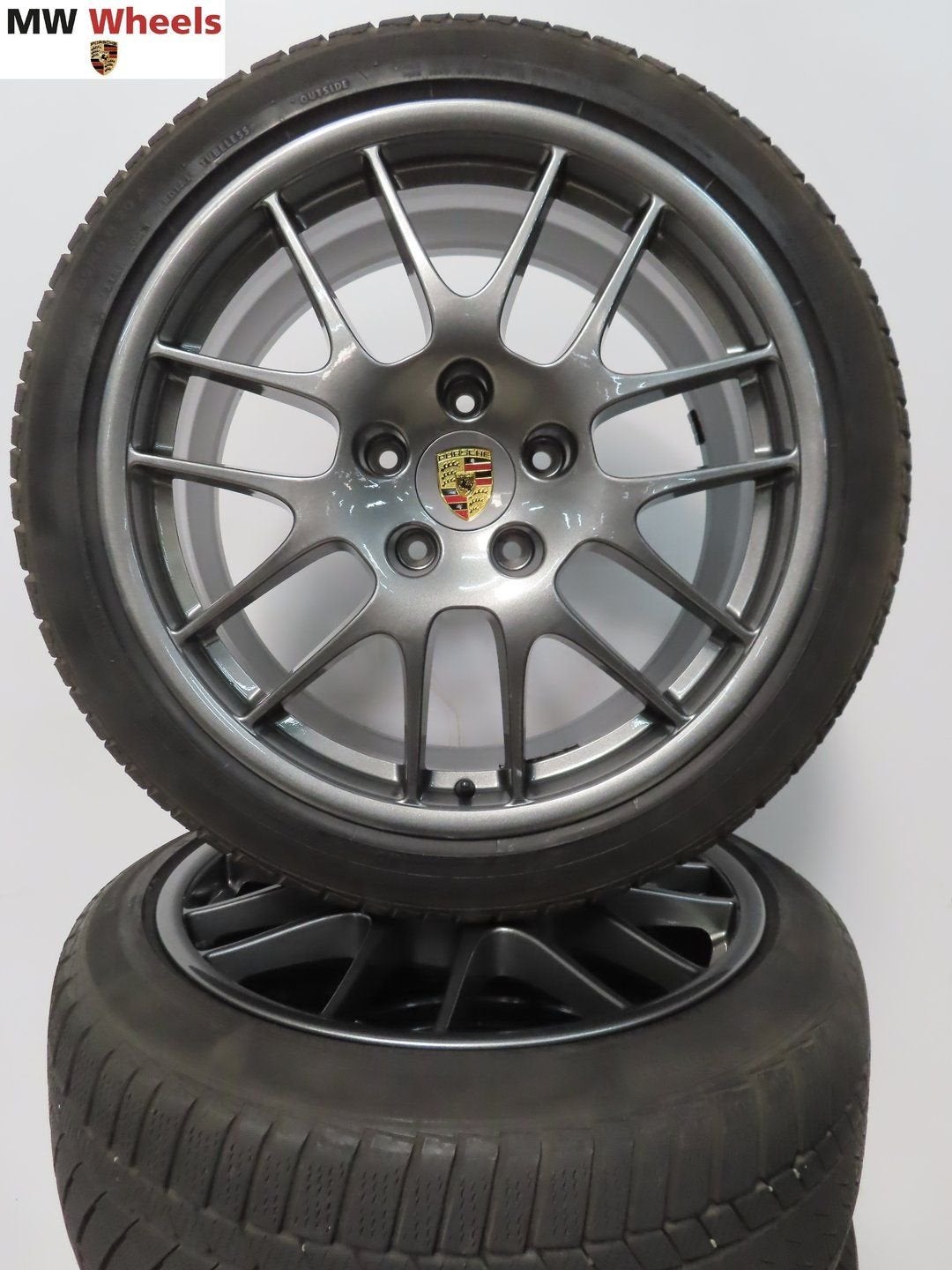 Porsche 20 inch Origineel Panamera velgen met winterbanden, Gebruikt, 255 mm, -, -