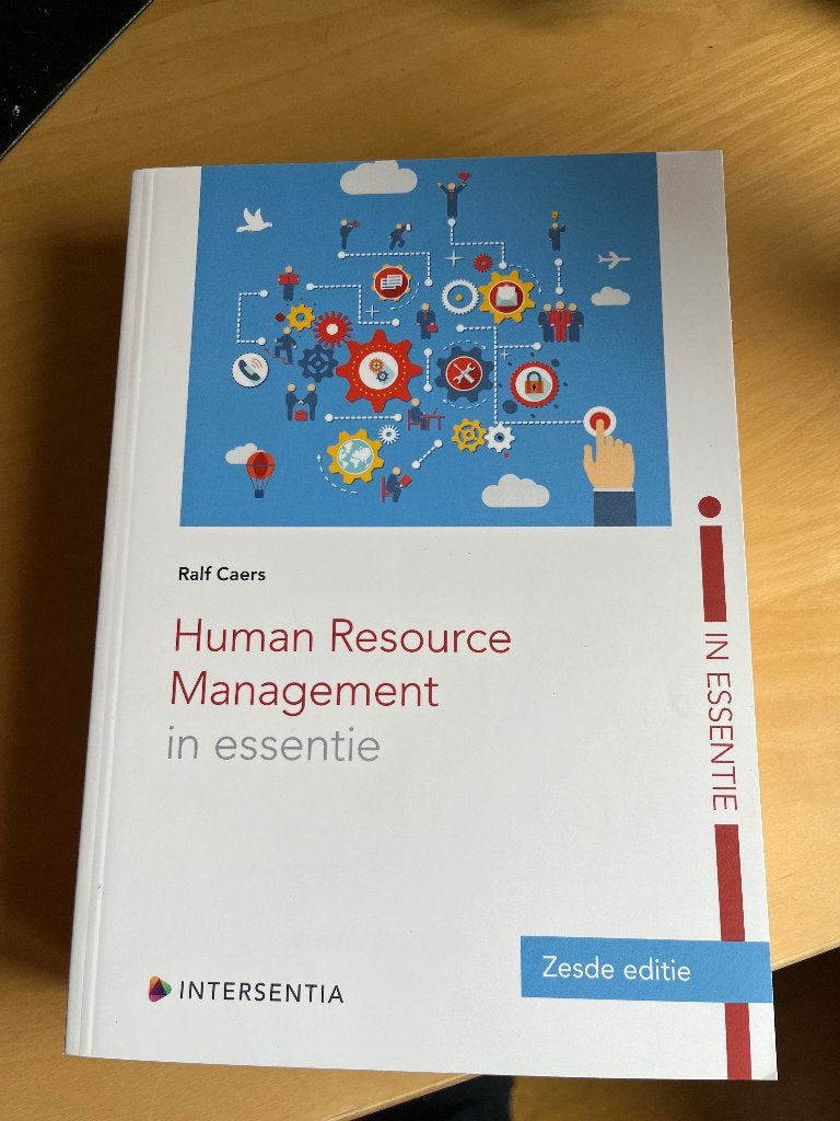 Human Resource management in essentie, Boeken, Ophalen, Sociale psychologie, Intersentia, Zo goed als nieuw