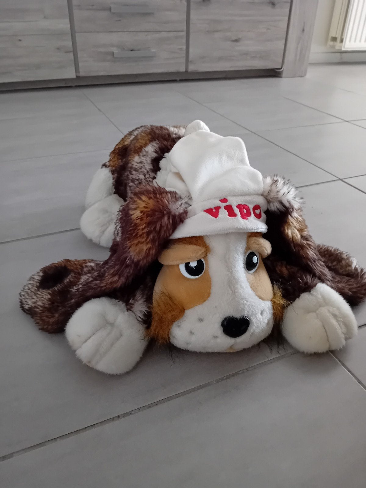 3 verschillende knuffels, Ophalen