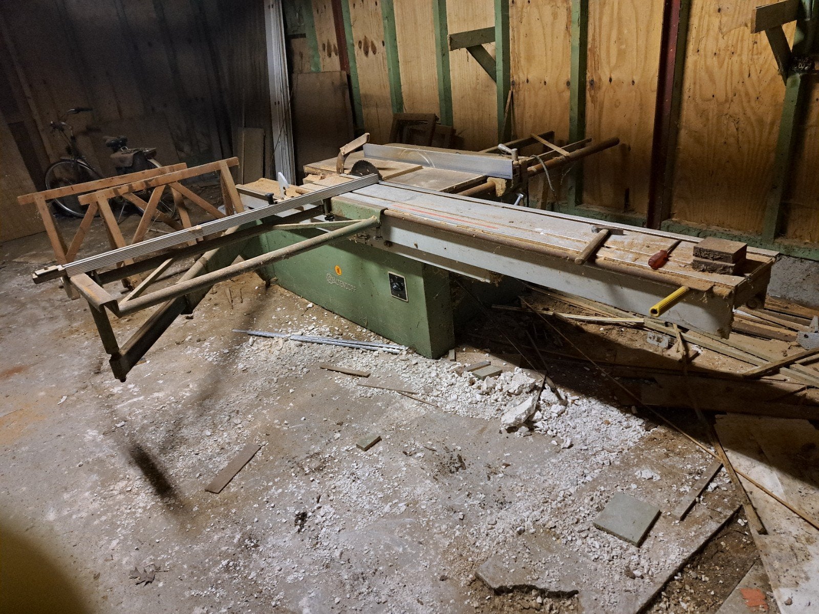 Paneelzaag Altendorf, Doe-het-zelf en Bouw, Ophalen