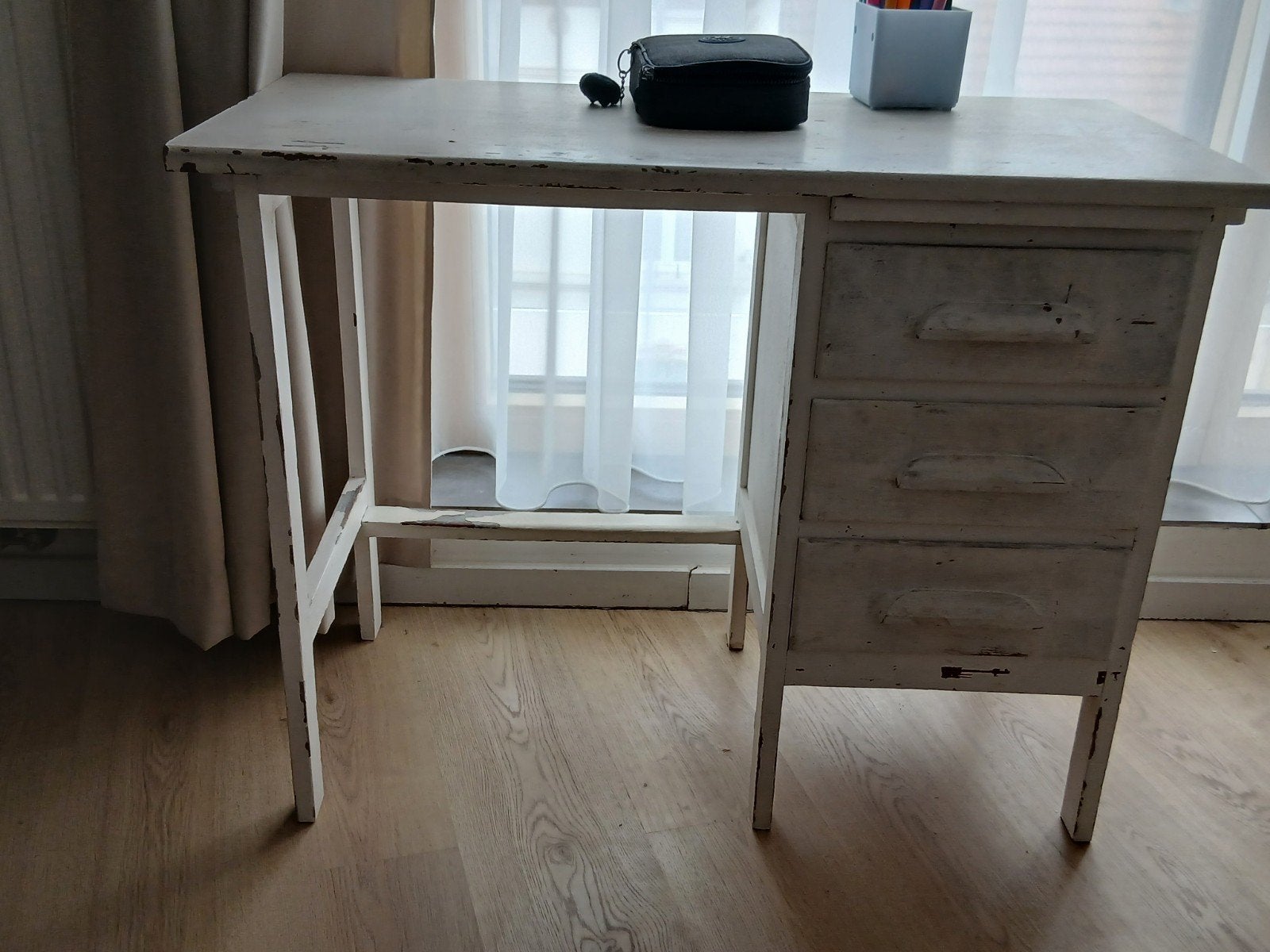 Bureau pour enfant à restaurer., Enlèvement, Utilisé, Bois