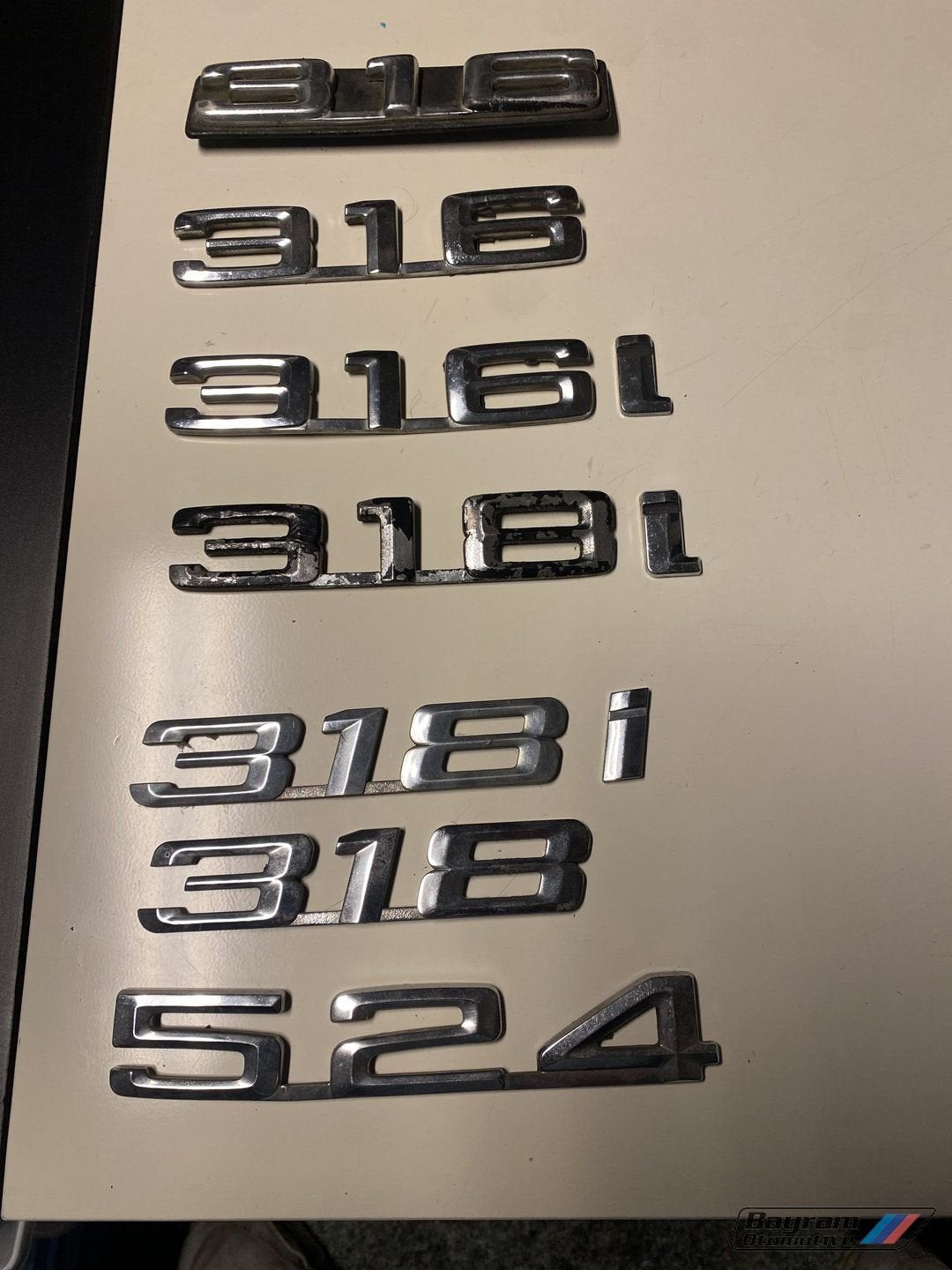 Bmw E30 E21 E36 E28 logo kofferklep diverse 3-serie 5-serie, -, Utilisé, -, Enlèvement ou Envoi