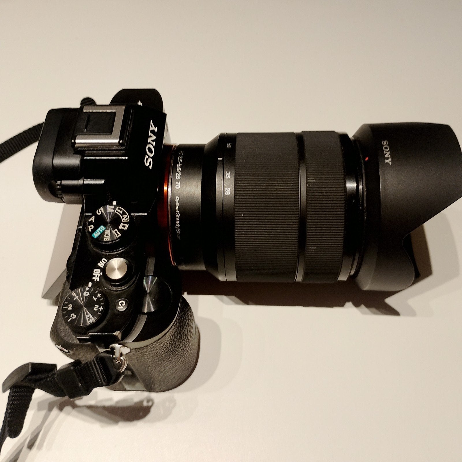 Sony a7 kit FE 3,5-5,6/28-70.
met opbergtas en een extra bat, Audio, Tv en Foto, Fotocamera's Digitaal, Ophalen, Sony