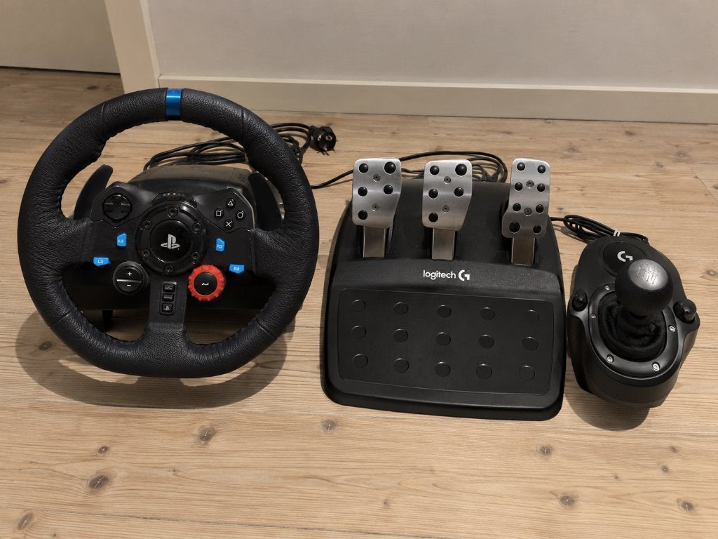 Logitech G29 + Pedalen + Shifter | PS5 / PS4 / PC, Enlèvement, Comme neuf, Logitech