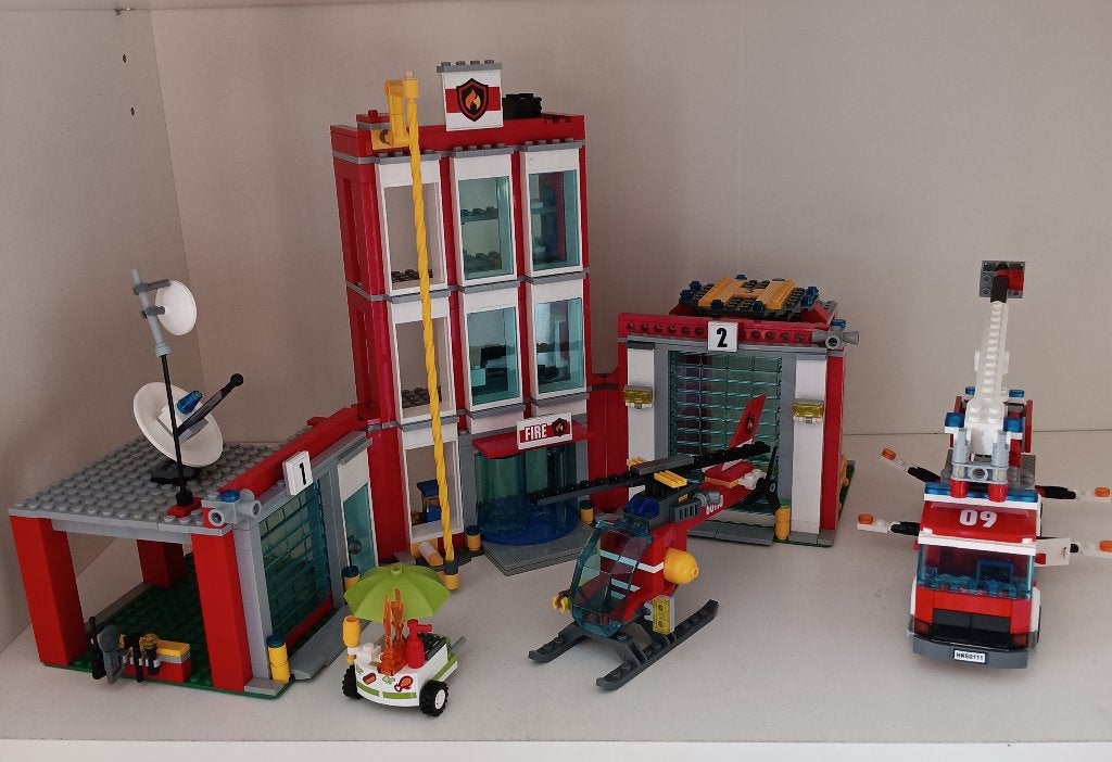 lego brandweer, Kinderen en Baby's, Ophalen, Lego