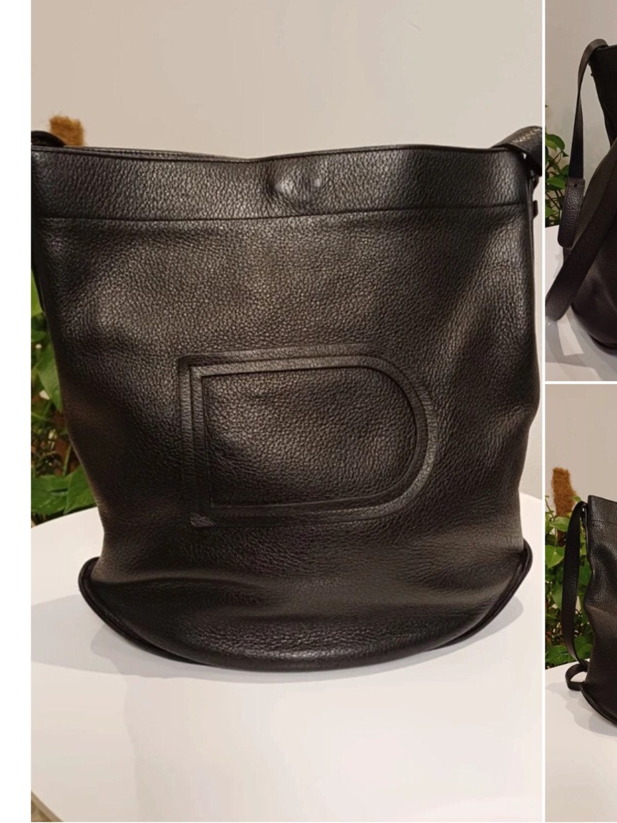 Sac delvaux, Enlèvement ou Envoi, Comme neuf, Noir, Cuir