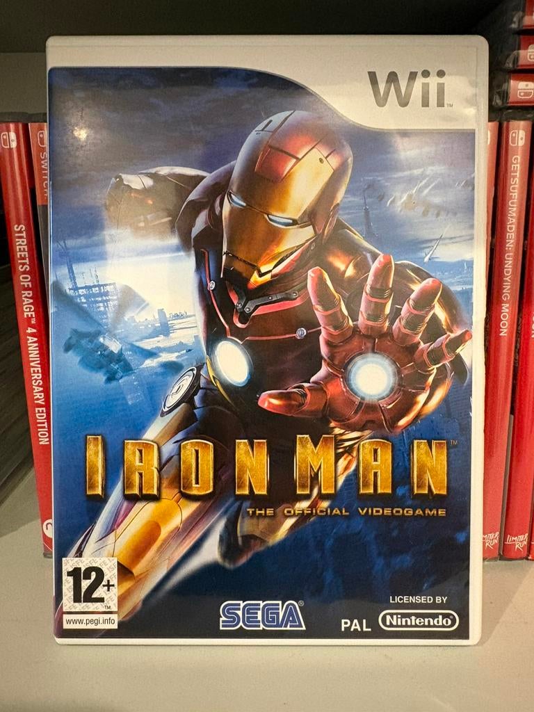Ironman (Wii), Games en Spelcomputers, Games | Nintendo Wii, Ophalen of Verzenden, Zo goed als nieuw, Vechten