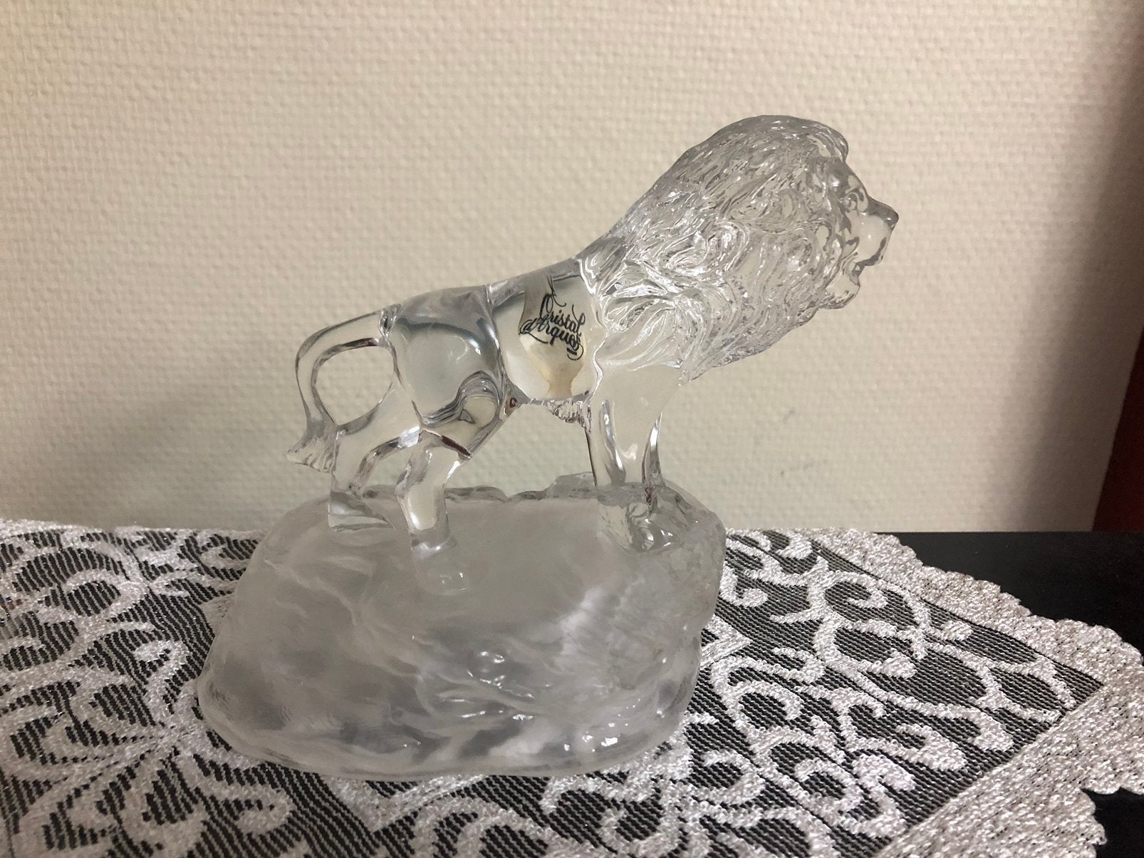 Lion en Cristal d'Arques, France, Enlèvement ou Envoi