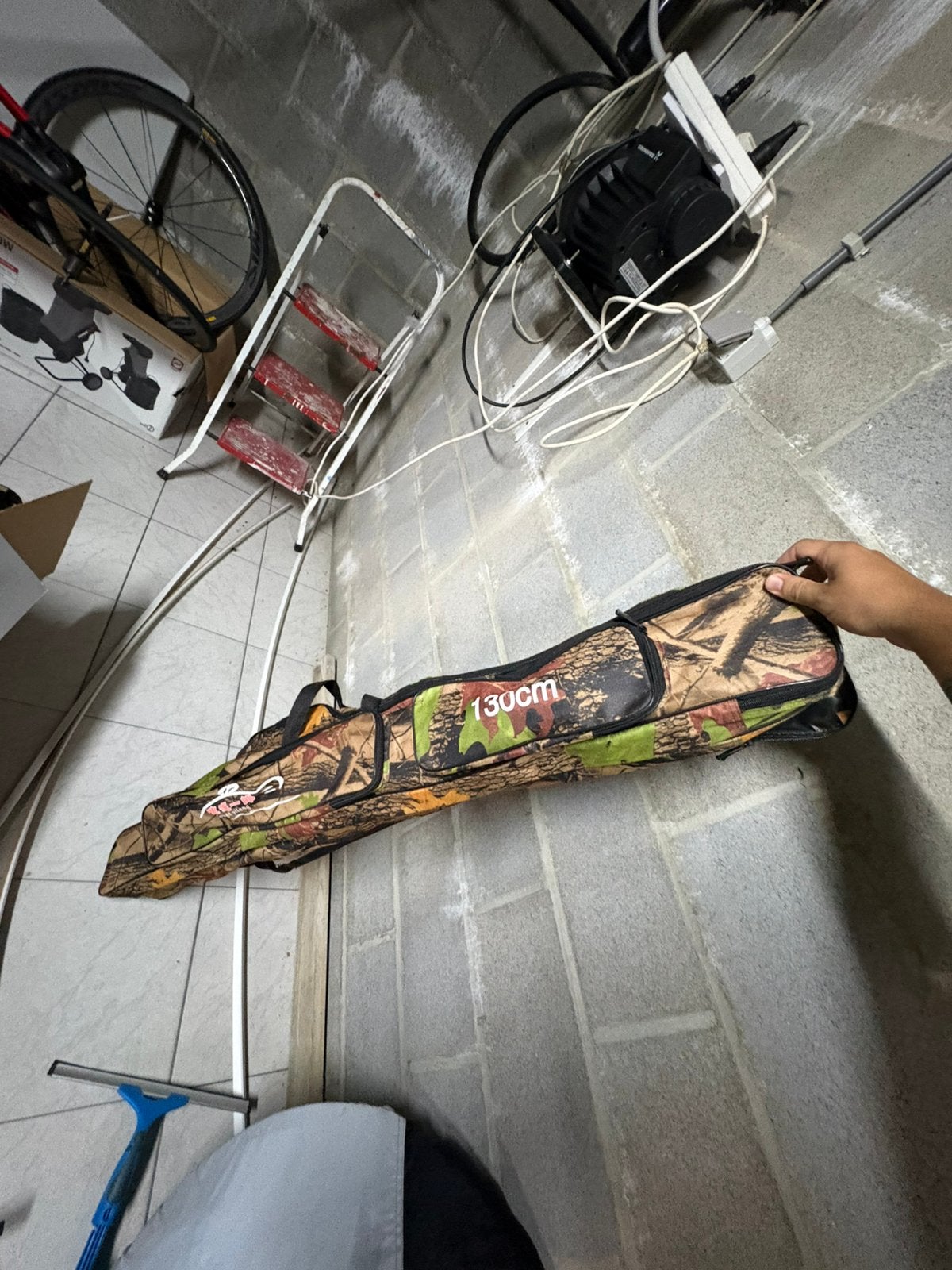 een 130 cm draagtas voor een hengel, Watersport en Boten, Hengelsport | Zeevissen, Ophalen