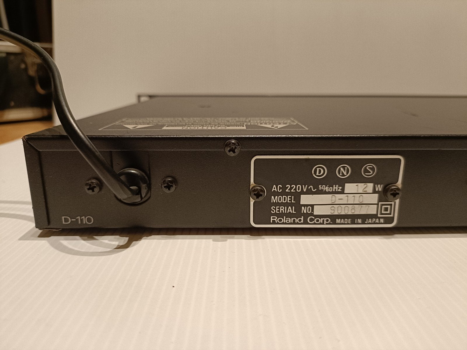 Roland D-110 multitembral synth sound module, Muziek en Instrumenten, Ophalen, Gebruikt, Roland, Met midi-aansluiting