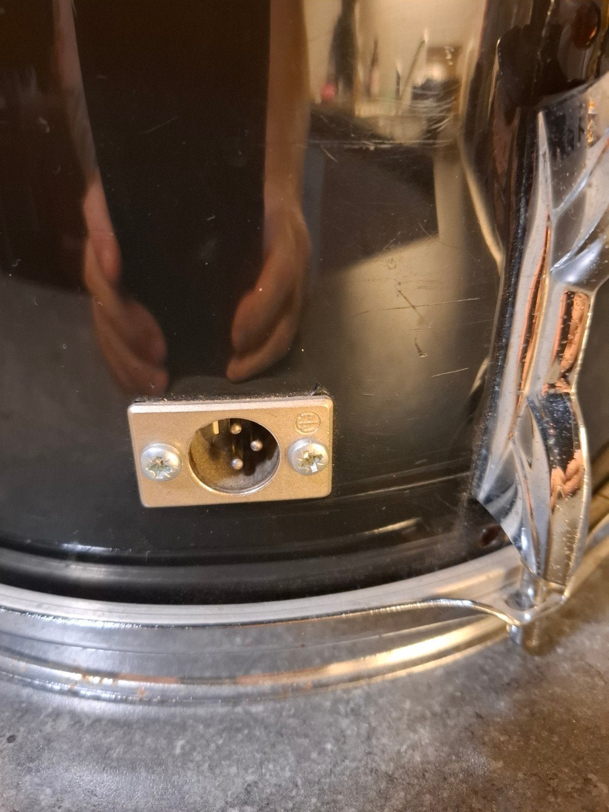 12 inch tom met ingebouwde trigger aansluiting voor drumstel, Muziek en Instrumenten, Instrumenten | Toebehoren, Ophalen, Gebruikt