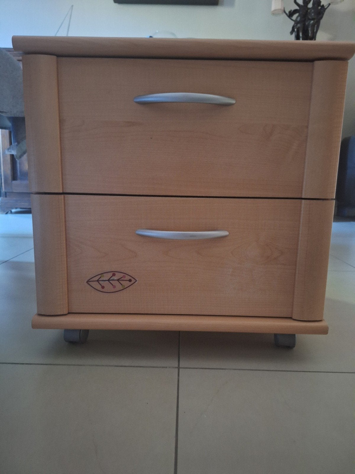 Ladekast op wieltjes, Huis en Inrichting, Ophalen, Minder dan 50 cm, 1 of 2 laden, Minder dan 100 cm