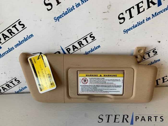 Pare-soleil d'un Mercedes C-Klasse, Autos : Pièces & Accessoires, Habitacle & Garnissage, Mercedes-Benz, Utilisé, 3 mois de garantie