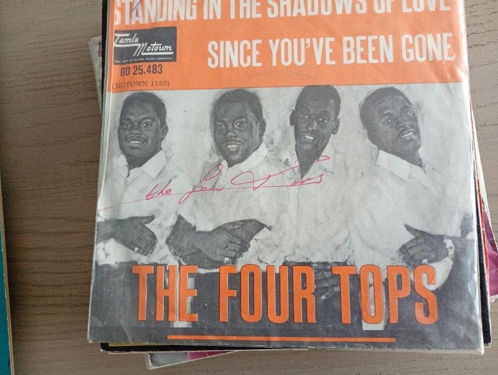 The Four Tops - Standing in the shadow of love, Gebruikt, 7 inch, Single, Ophalen of Verzenden