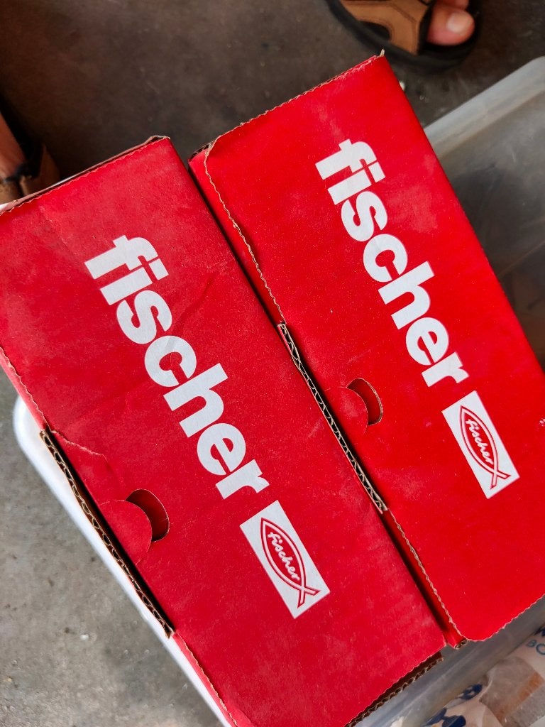 Fischer SXRL 8100 T - 50 stuks per doos, Doe-het-zelf en Bouw, Ophalen, Nieuw, 50 tot 100 mm, Pluggen