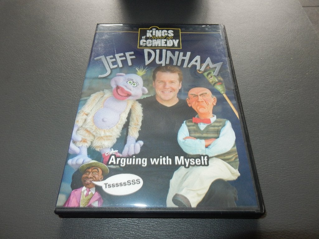 nr.2501 - Dvd: jeff dunham - arguing with myself - humor, Stand-up of Theatershow, Overige artiesten, Alle leeftijden, Ophalen of Verzenden