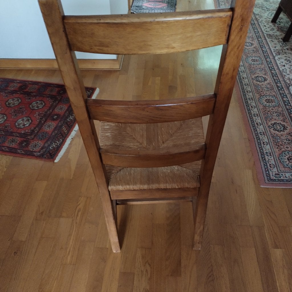 7 eetkamerstoelen, Maison & Meubles, Brun, Enlèvement, Bois, Cinq, Six Chaises ou plus