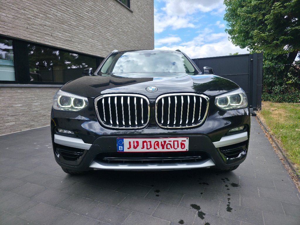 BMW X3 xDrive20d X-Line (190 pk), Euro 6, Bluetooth, Noir, 5 portes