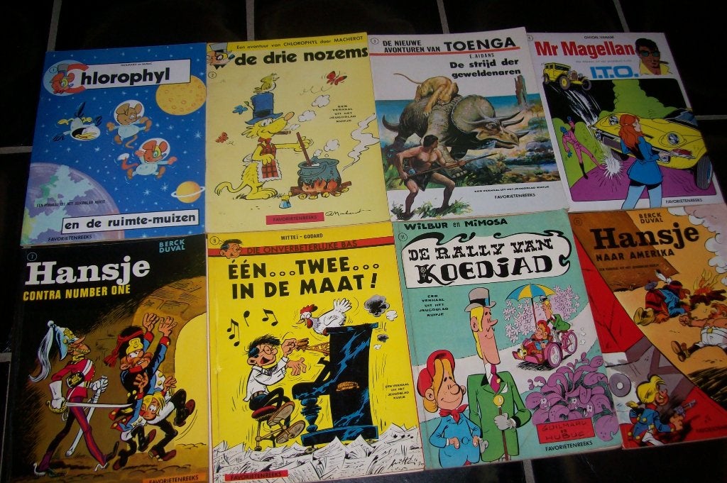 favorieten reeks 2, Meerdere stripboeken, Ophalen of Verzenden, Gelezen