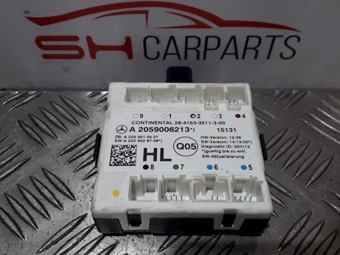 Module verrouillage central des portes d'un Mercedes C-Klass, 3 mois de garantie, Utilisé, -, -