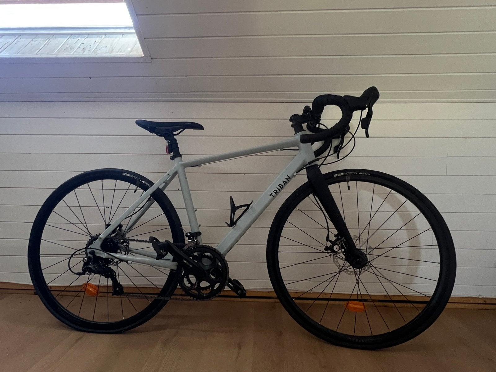 Koersfiets dames Triban, Fietsen en Brommers, Fietsen | Racefietsen, 10 tot 15 versnellingen, Nieuw, Dames, Schijfrem