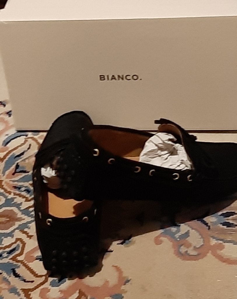 schonen bianco mocassins, Kleding | Heren, Zwart, Overige typen, Ophalen of Verzenden, Zo goed als nieuw