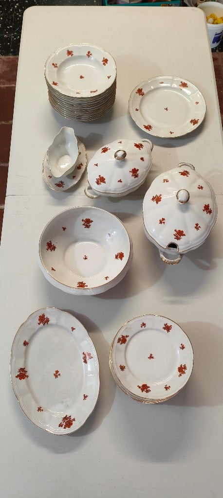 Service de table, Vintage, Enlèvement, Utilisé, Autres types
